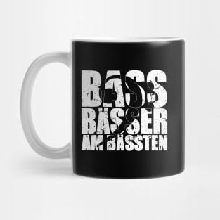 BASS BAESSER AM BAESSTEN funny bassist gift Mug